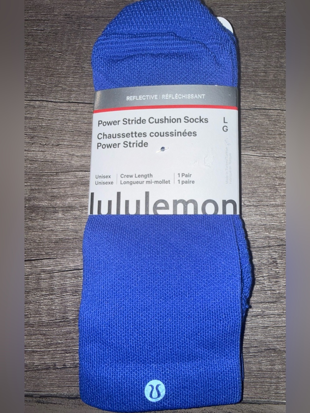 lululemon athletica Power Stride Cushion Crew Socks - Royal Blue